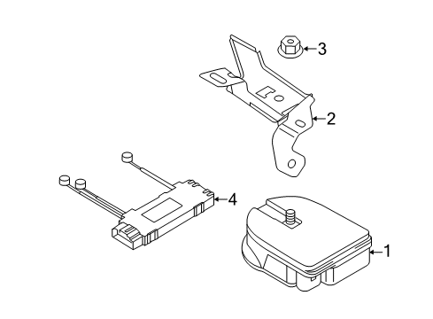 2013 Volkswagen Touareg Alarm System