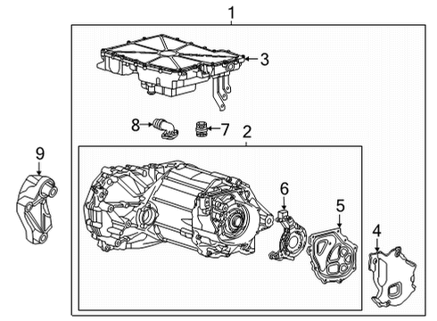 2023 Volkswagen ID.4 Electrical Components Diagram