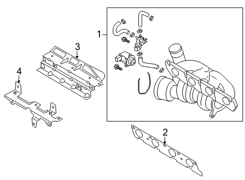 2010 Volkswagen GTI Exhaust Manifold Diagram