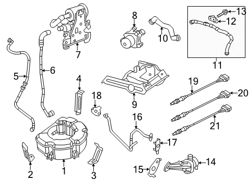 2012 Volkswagen Jetta A.I.R. System Diagram
