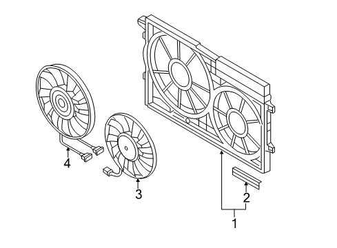 2007 Volkswagen Jetta Cooling Fan Diagram