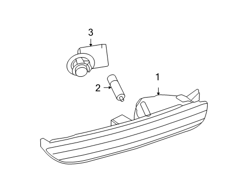 2007 Volkswagen Beetle Backup Lamps Diagram