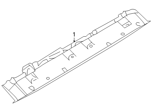 2014 Volkswagen Jetta High Mount Lamps