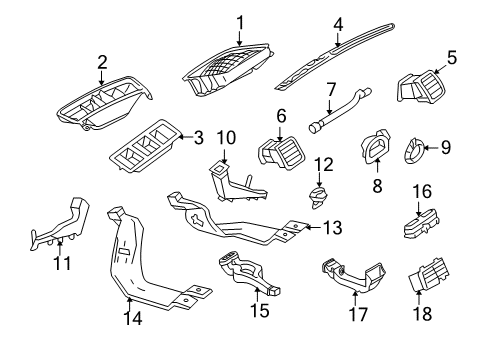 2006 Volkswagen Rabbit Ducts Diagram