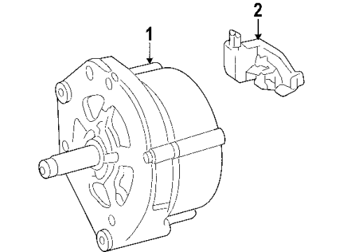 2007 Volkswagen Jetta Alternator