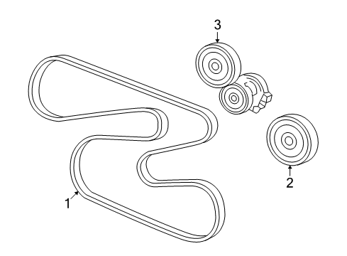 2008 Volkswagen Touareg Belts & Pulleys