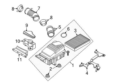 2014 Volkswagen CC Filters Diagram