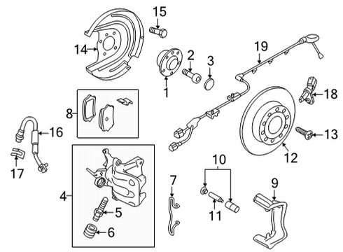 2024 Volkswagen GTI Anti-Lock Brakes Diagram