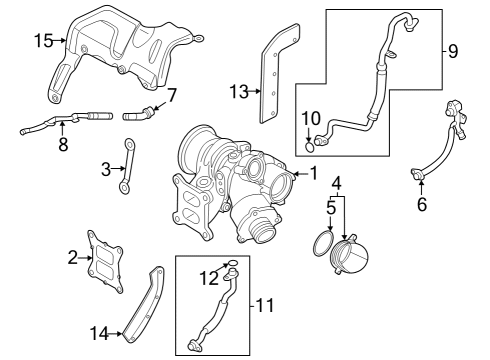 2025 Volkswagen Golf R Turbocharger & Components