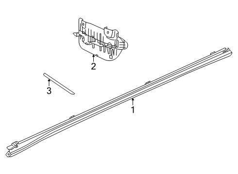 2025 Volkswagen ID. Buzz Exterior Trim - Pillars