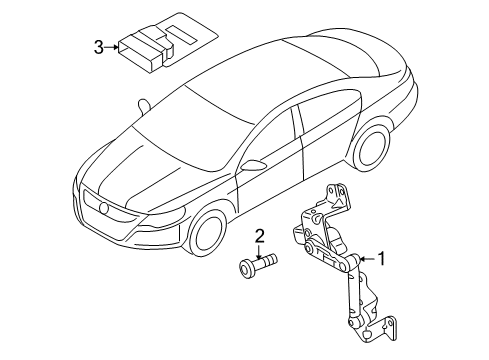 2017 Volkswagen Tiguan Electrical Components