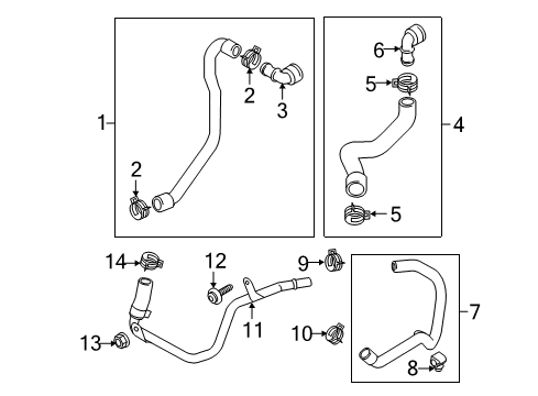 2012 Volkswagen Passat Emission Components Diagram 4