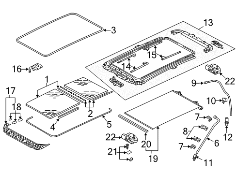 2009 Volkswagen Jetta Sunroof Diagram