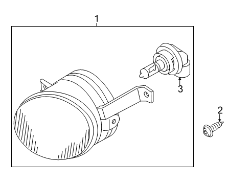 2012 Volkswagen Eos Bulbs Diagram