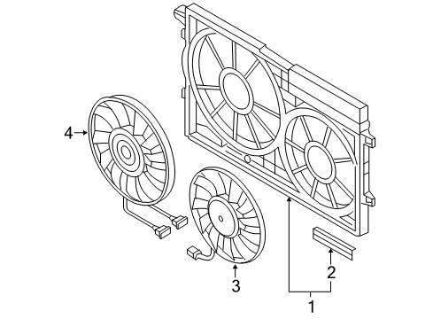 2005 Volkswagen Jetta Cooling Fan Diagram