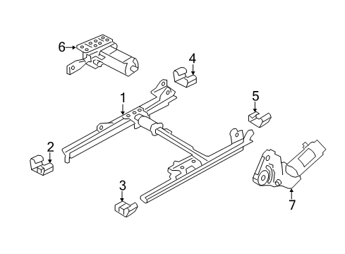 2013 Volkswagen Touareg Tracks & Components