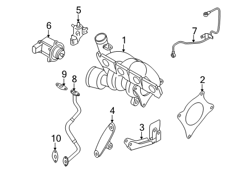 2006 Volkswagen GTI Turbocharger Diagram
