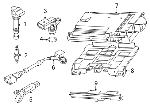 2013 Volkswagen Eos Ignition System Diagram