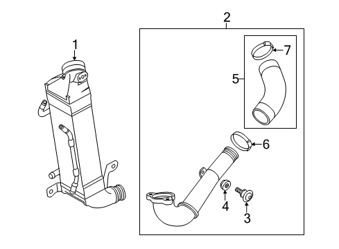 2015 Volkswagen Passat Intercooler Diagram