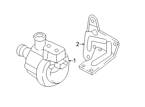 2015 Volkswagen Beetle Water Pump - Belts Diagram 3