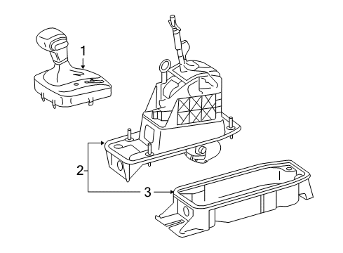 2010 Volkswagen Golf Center Console Diagram