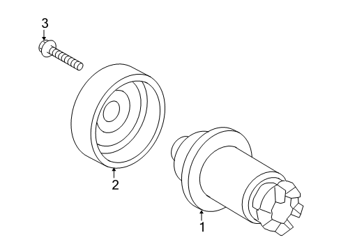 2014 Volkswagen CC Water Pump Diagram