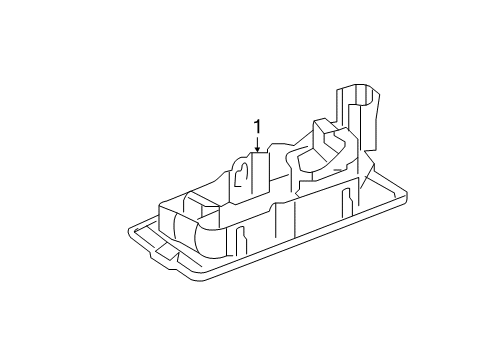 2014 Volkswagen Touareg License Lamps Diagram