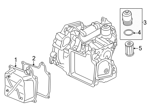 2010 Volkswagen Jetta Automatic Transmission - Maintenance Diagram 2