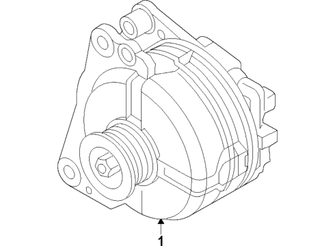 2019 Volkswagen Jetta Alternator