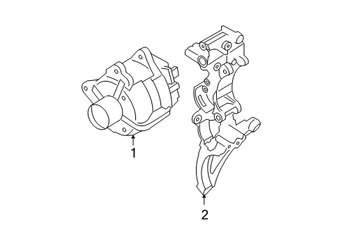 2009 Volkswagen Beetle Alternator Diagram 2
