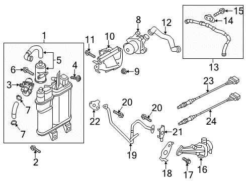 2012 Volkswagen Passat Secondary Air Injection System Diagram