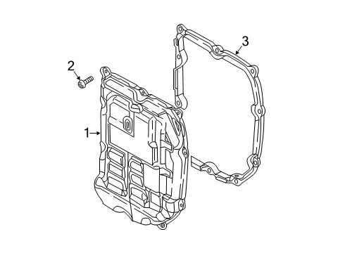 2020 Volkswagen Jetta Case & Related Parts Diagram