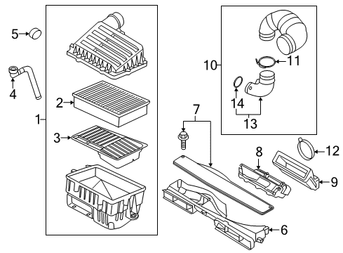 2017 Volkswagen GTI Filters Diagram