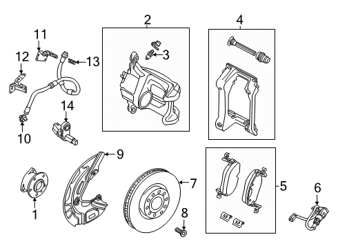 2025 Volkswagen ID. Buzz Front Brakes