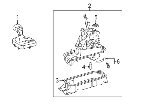 2008 Volkswagen Jetta Center Console Diagram