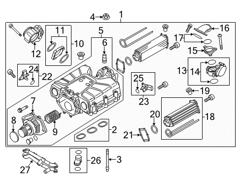 2014 Volkswagen Touareg Throttle Body Diagram
