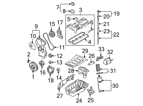 2006 Volkswagen Passat Engine Parts Diagram 2