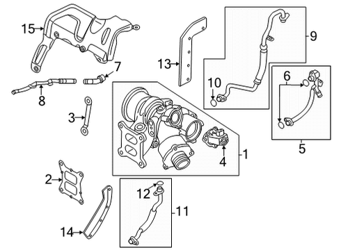 2022 Volkswagen GTI Turbocharger Diagram
