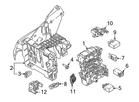 2025 Volkswagen Taos Fuse & Relay Diagram 2