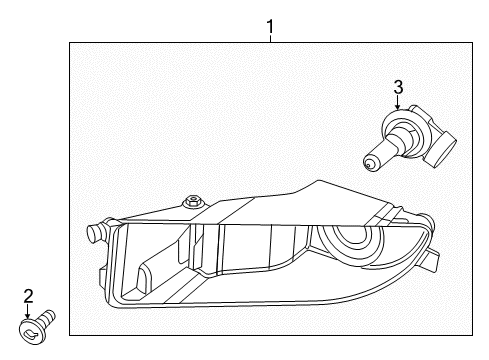 2012 Volkswagen Beetle Fog Lamps Diagram