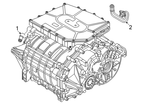2024 Volkswagen ID.4 Traction Motor Components Diagram 2