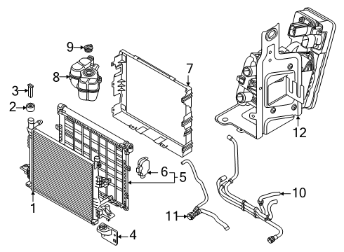 2025 Volkswagen ID. Buzz Radiator & Components