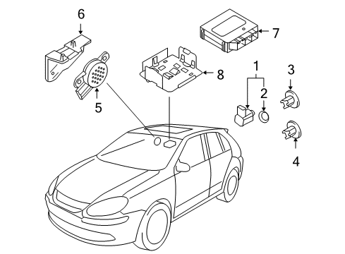 2006 Volkswagen Jetta Parking Aid Diagram