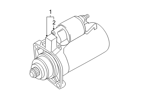 2011 Volkswagen Jetta Starter Diagram 5