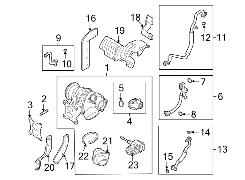 2021 Volkswagen Jetta Turbocharger Diagram