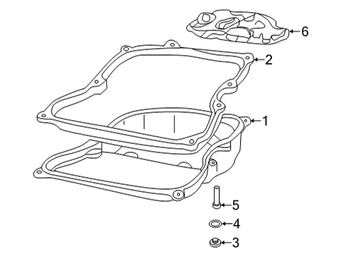 2021 Volkswagen Atlas Cross Sport Automatic Transmission Diagram