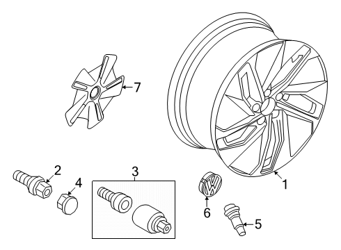 2025 Volkswagen ID. Buzz Wheels