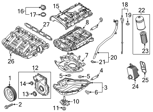 2018 Volkswagen Passat Filters Diagram