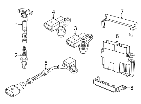 2018 Volkswagen Beetle Powertrain Control Diagram 4