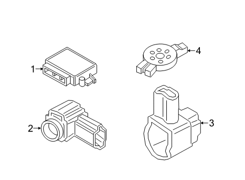 2015 Volkswagen Jetta Parking Aid Diagram